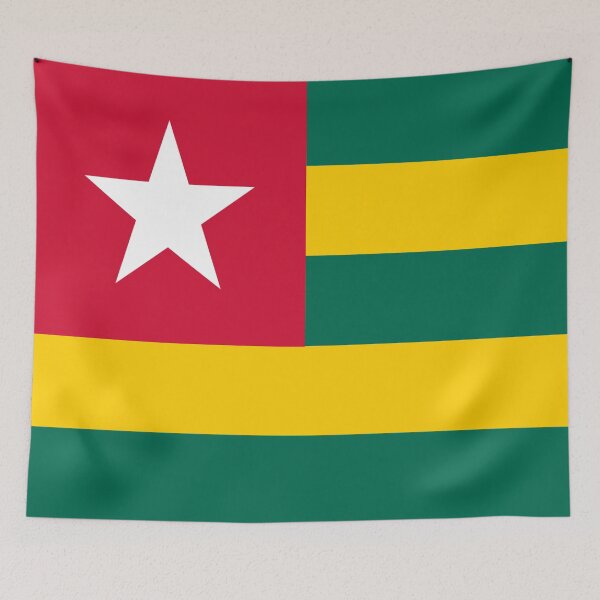 Item preview, Togolese flag designed and sold by flagshop.