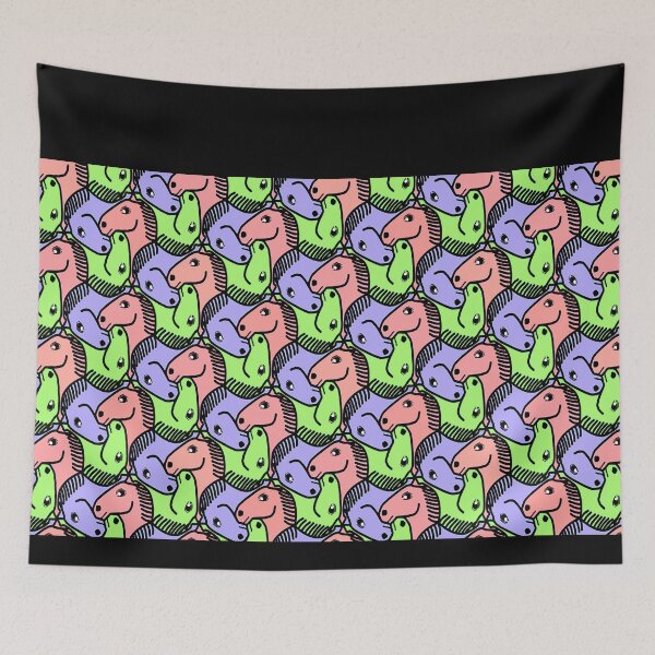 Item preview, Horse Geometric Pattern designed and sold by JLCableStudio.