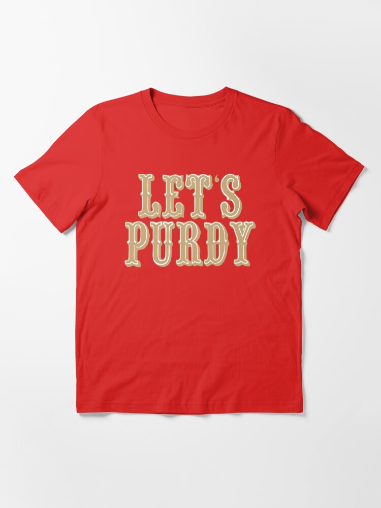 Lets Purdy Brock Purdy Kids Fine Jersey Tee 