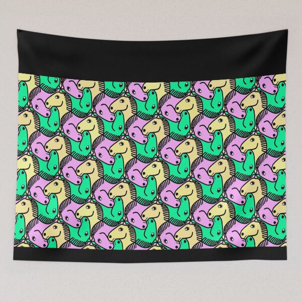 Item preview, Horse Geometric Pattern designed and sold by JLCableStudio.
