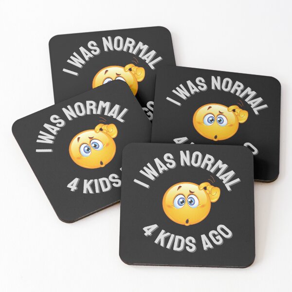 Item preview, I Was Normal 4 Kids Ago designed and sold by BadAttitudeTees.