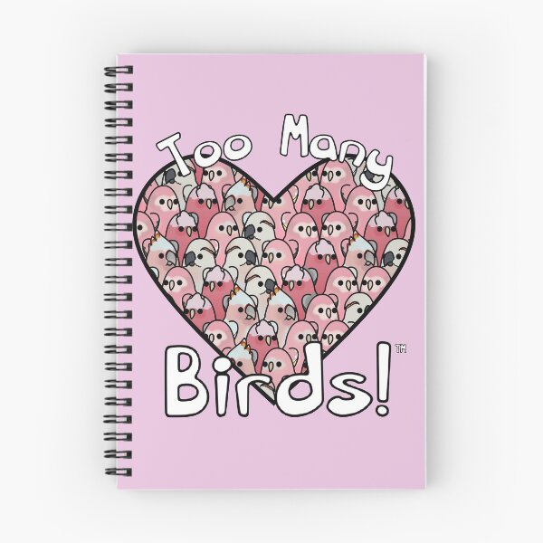 Item preview, ¡Too Many Birds! ™ - ¡I ❤ the Pink Parrot Posse! designed and sold by MaddeMichael.