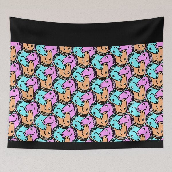 Item preview, Horse Geometric Pattern designed and sold by JLCableStudio.