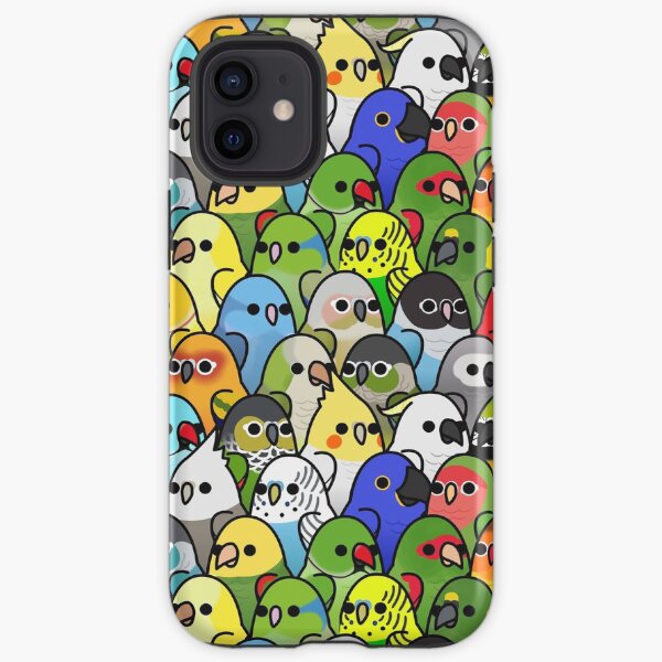Too Many Birds! Bird Squad Classic iPhone Tough Case