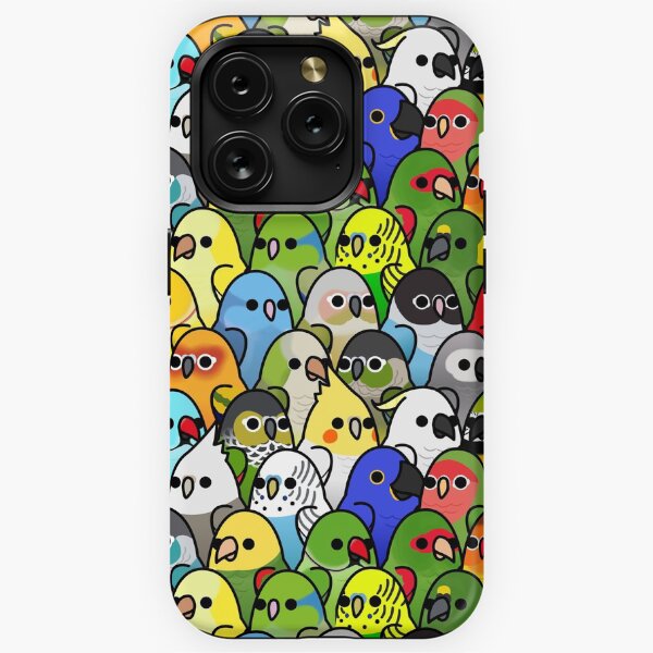 Too Many Birds! Bird Squad Classic iPhone Tough Case