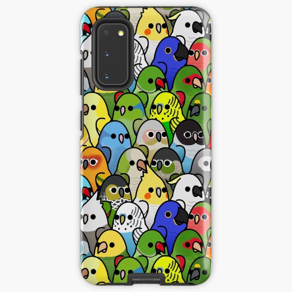 Too Many Birds! Bird Squad Classic Samsung Galaxy Tough Case