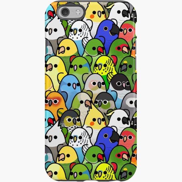 Too Many Birds! Bird Squad Classic iPhone Tough Case