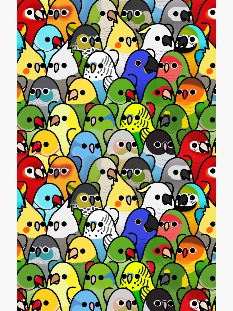 Too Many Birds! Bird Squad Classic by MaddeMichael