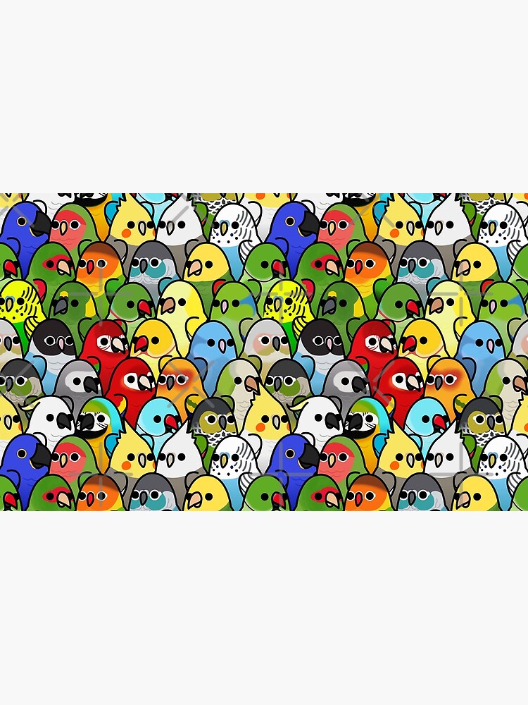 Too Many Birds! Bird Squad Classic by MaddeMichael