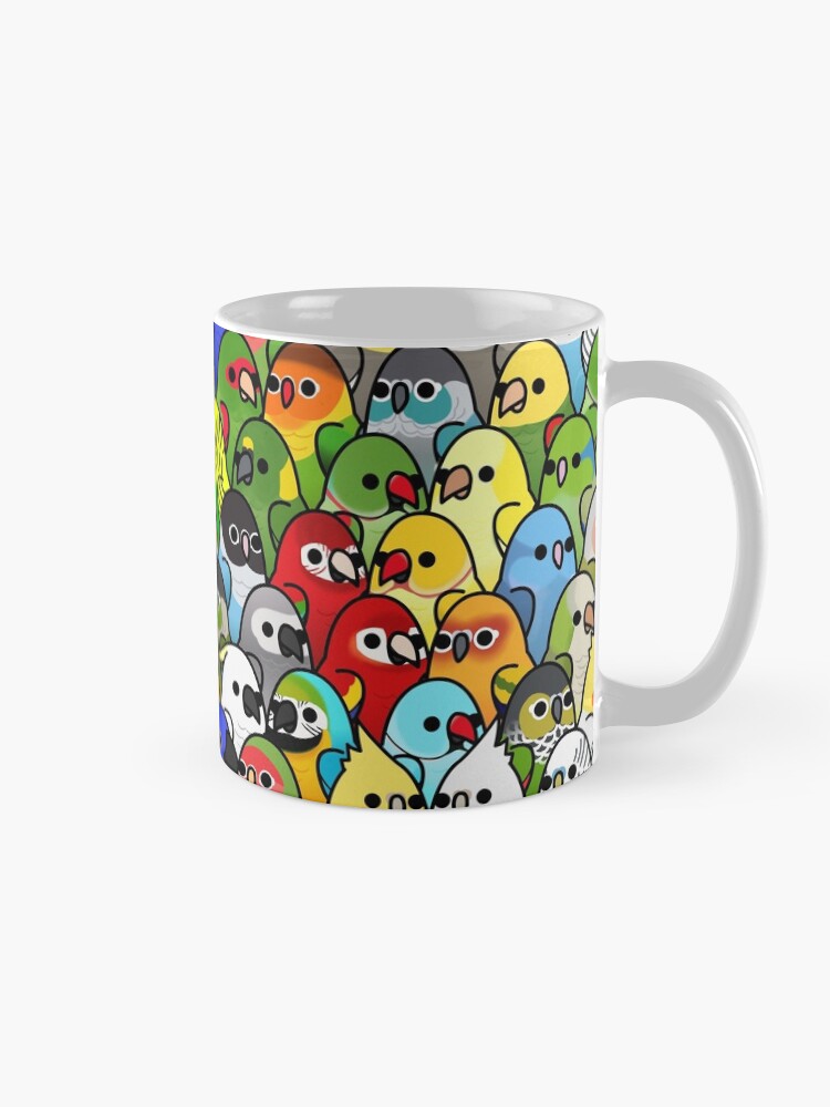 Alternate view of Too Many Birds! Bird Squad Classic Mug