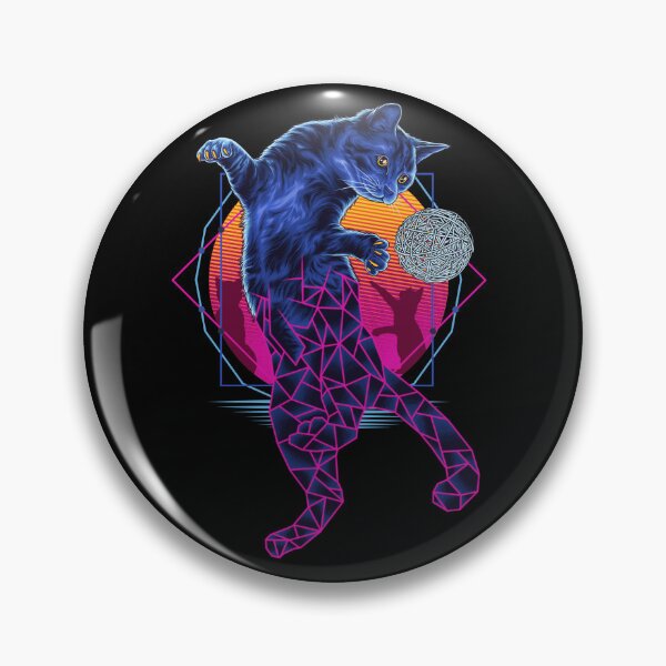 Item preview, Jumping Cat [ Geometric Series ] designed and sold by eggzoo.