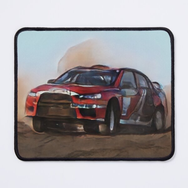 Item preview, Mitsubishi Lancer Evo X - Rally Cartoon Design designed and sold by Trevor1984.