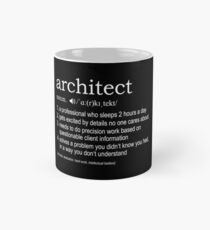 Architect - Definition Mug