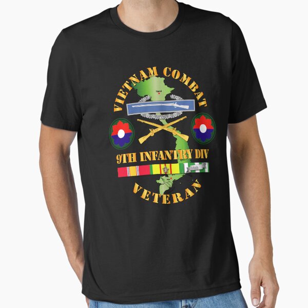Item preview, Army - Vietnam Combat Infantry Veteran w 9th Inf Div SSI V1 designed and sold by Military Insignia Products.