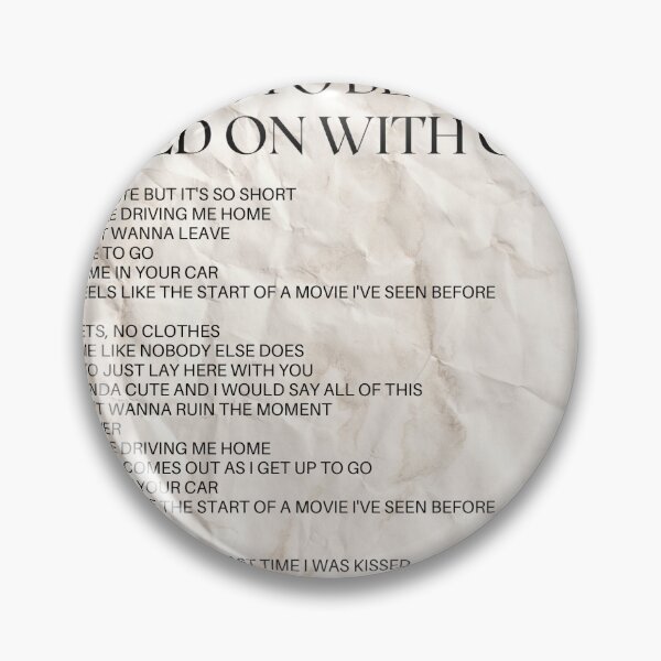 Item preview, ceilings lyrics designed and sold by averiemc.