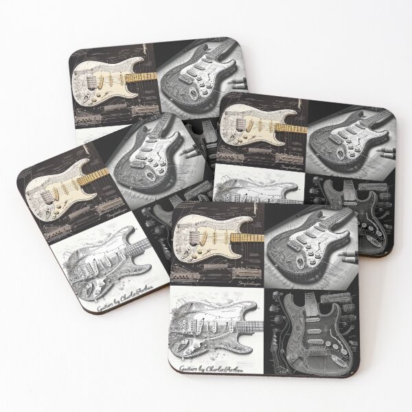 Item preview, Classic Guitars Poster Print  designed and sold by Charlies-Artbox.
