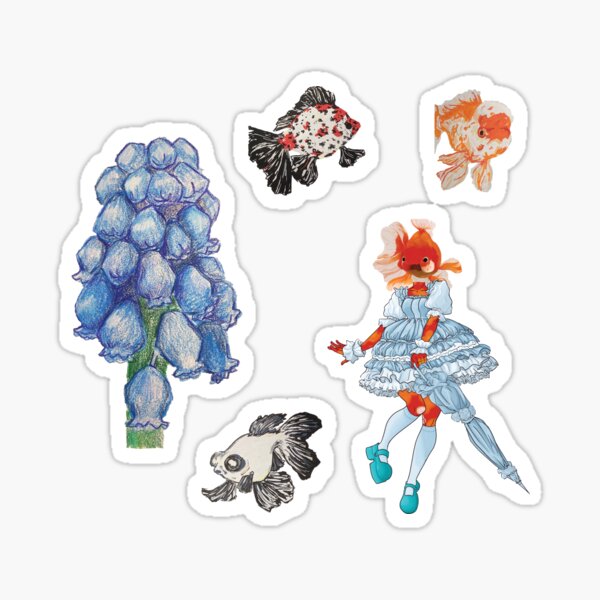 Piscey Sticker Sheet Sticker