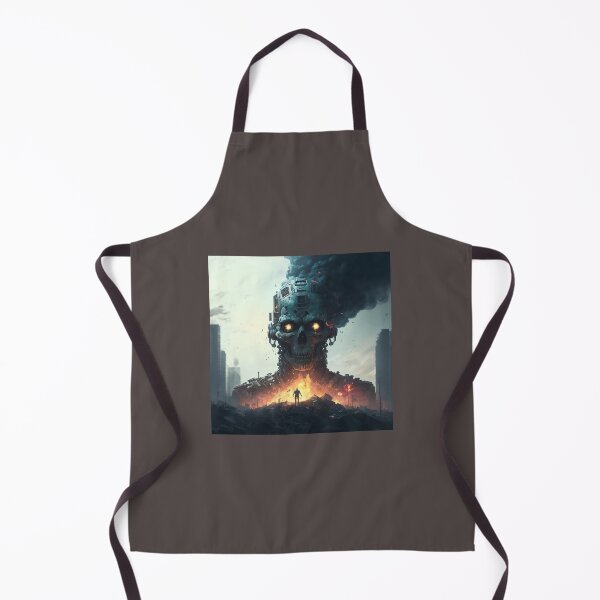 Item preview, Potrait of cyborg robot apocalypse designed and sold by ARTeez⭐️⭐️⭐️⭐️⭐️.