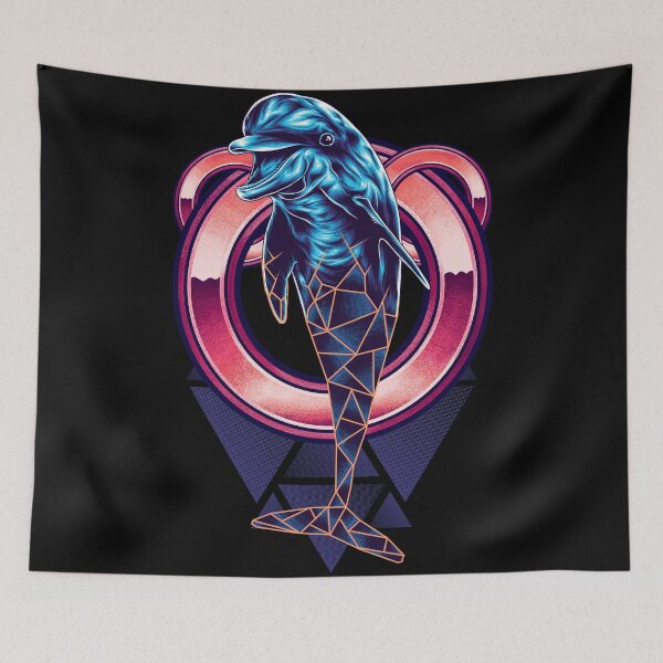 Item preview, Jumping Dolphin [ Geometric Series ] designed and sold by eggzoo.