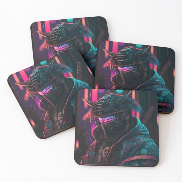 Item preview, Cyberpunk Samurai designed and sold by pretonopreto.
