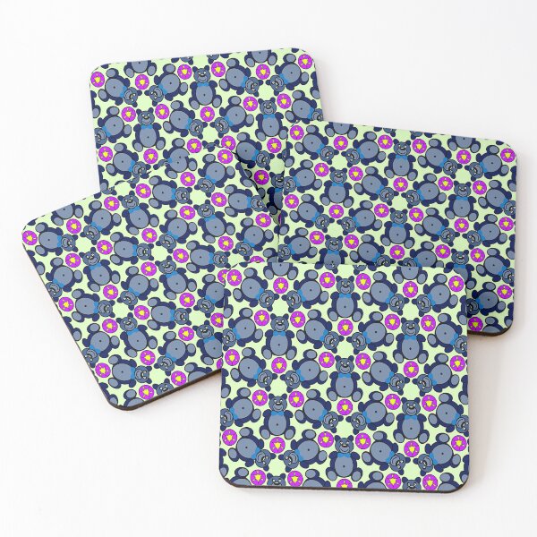 Item preview, Teddy Bear Geometric Pattern designed and sold by JLCableStudio.