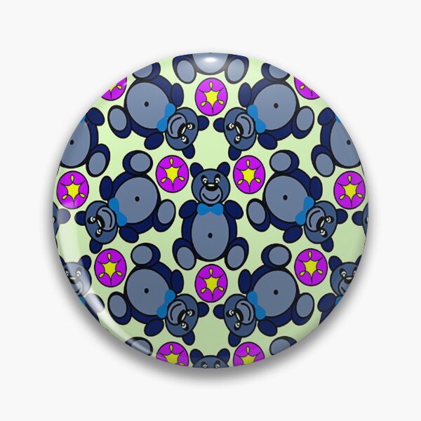 Item preview, Teddy Bear Geometric Pattern designed and sold by JLCableStudio.