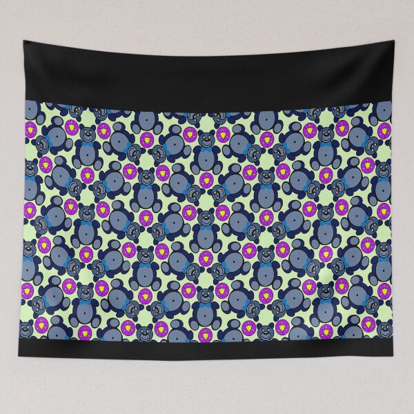 Item preview, Teddy Bear Geometric Pattern designed and sold by JLCableStudio.