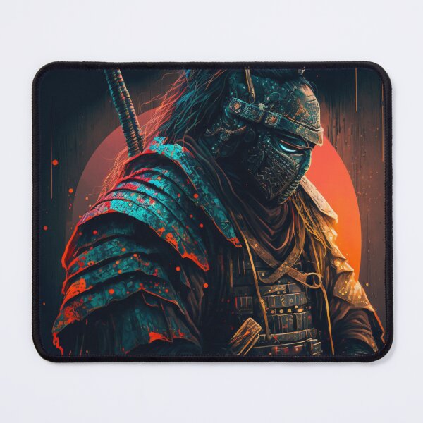 Item preview, Futuristic Samurai Warrior designed and sold by pretonopreto.