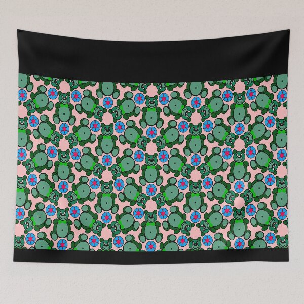 Item preview, Teddy Bear Geometric Pattern designed and sold by JLCableStudio.