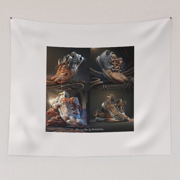 Item preview, Classic Running Shoes Poster Print designed and sold by 3 CITIES.