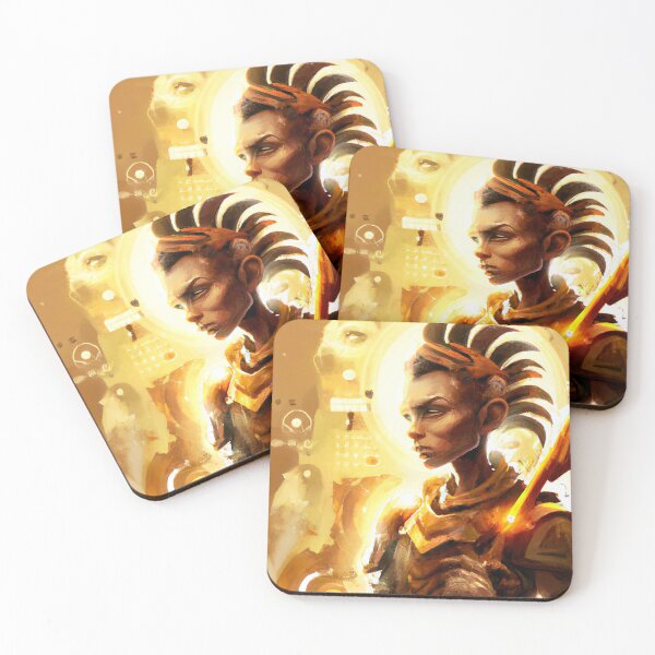 Item preview, Portrait of the Ancient Mesopotamia Warrior Goddess designed and sold by oanaunciuleanu.