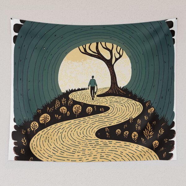 Item preview, A journey of a thousand miles begins with a single step designed and sold by Meloncholai.