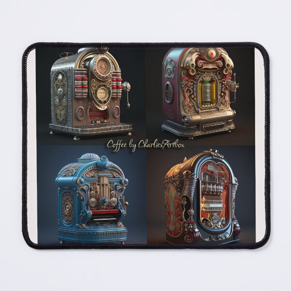 Item preview, Classic Coffee Machines Poster Print designed and sold by Charlies-Artbox.