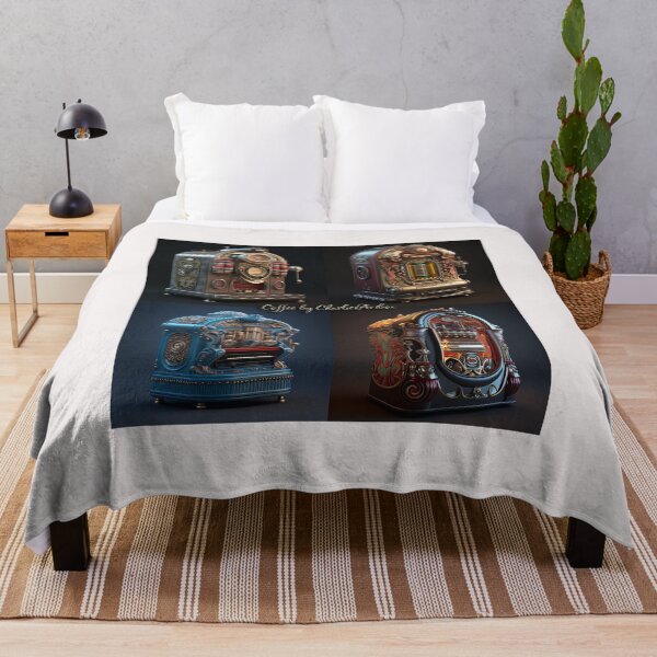 Item preview, Classic Coffee Machines Poster Print designed and sold by 3 CITIES.