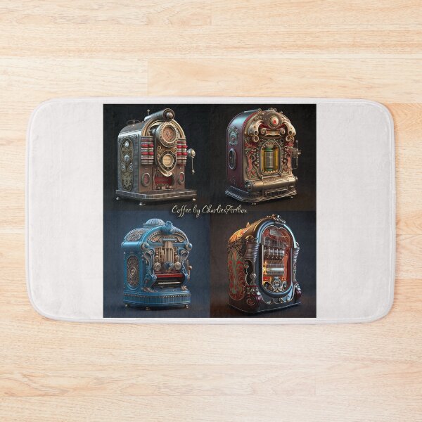 Item preview, Classic Coffee Machines Poster Print designed and sold by Charlies-Artbox.