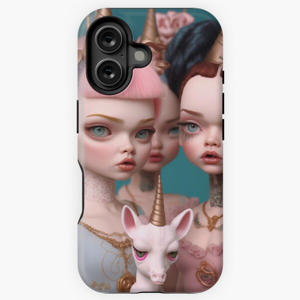 Girls Unicorn Party iPhone Tough Case
