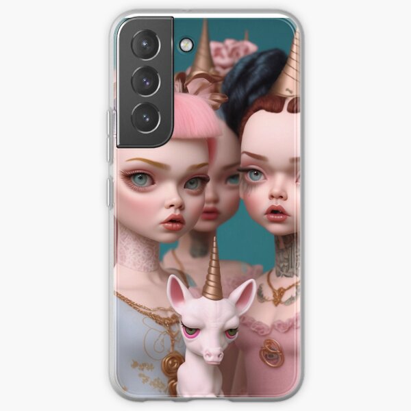 Girls Unicorn Party Samsung Galaxy Soft Case
