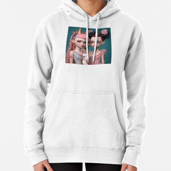 Girls Unicorn Party Pullover Hoodie