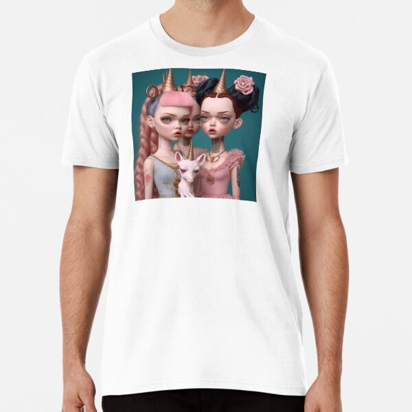 Girls Unicorn Party Premium T-Shirt