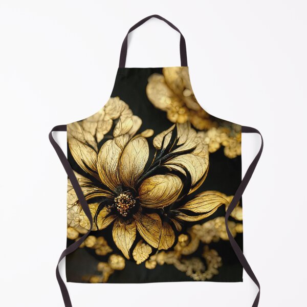 Item preview, Elegant Baroque Black & Gold Florals designed and sold by Ealaionta Design.