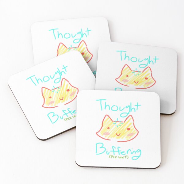 Item preview, Thought Buffering  designed and sold by Meowmallow.