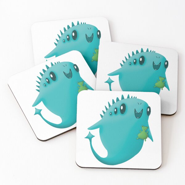 Item preview, Frankie the Fluff Sea Monster designed and sold by NoniBeeArtwork.