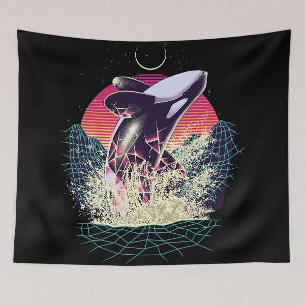 Item preview, Jumping Orca [ Geometric Series ] designed and sold by eggzoo.