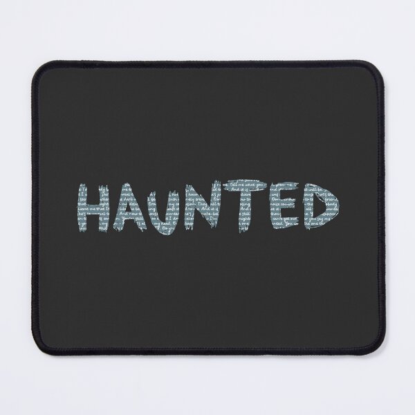 Item preview, Haunted Lyrics designed and sold by spookyhobbit.