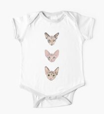 die Sphynxen Baby Body Kurzarm