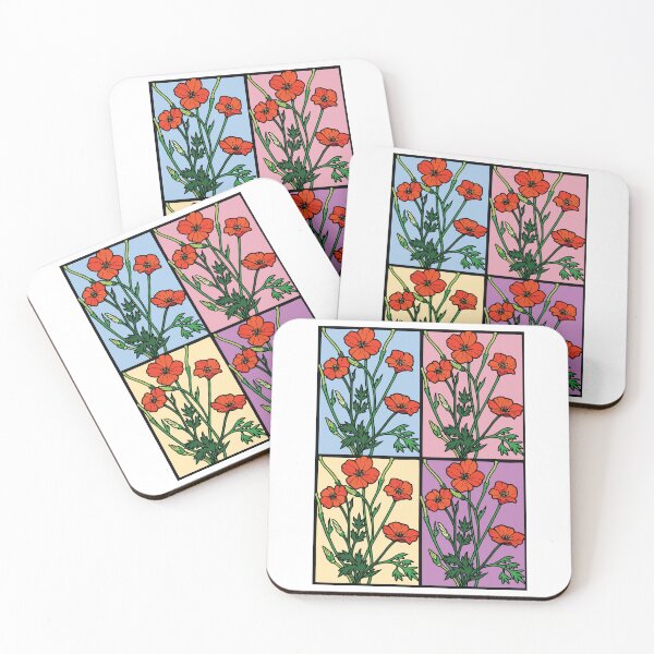Item preview, Pop Poppies designed and sold by chillaxcats.