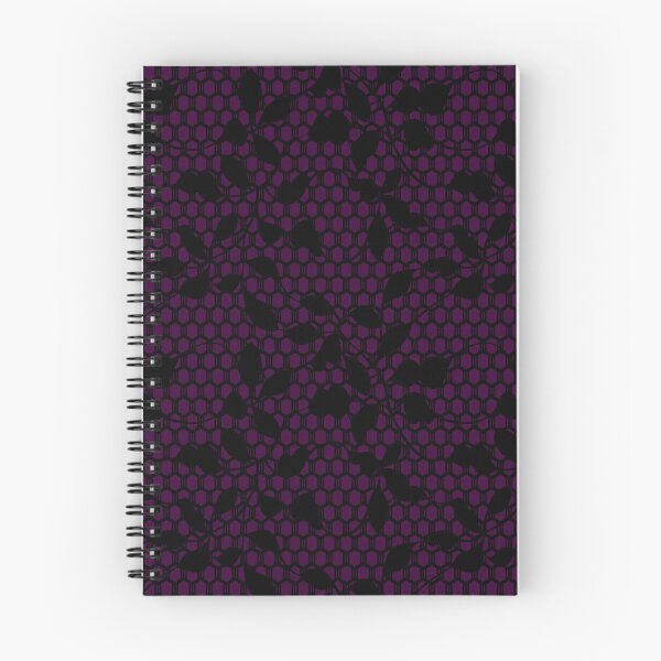 Item preview, Black Floral Lace Pattern designed and sold by Stormpaint.