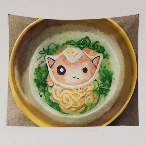 Item preview, Kawaii Ramen Oni designed and sold by Yenbox.