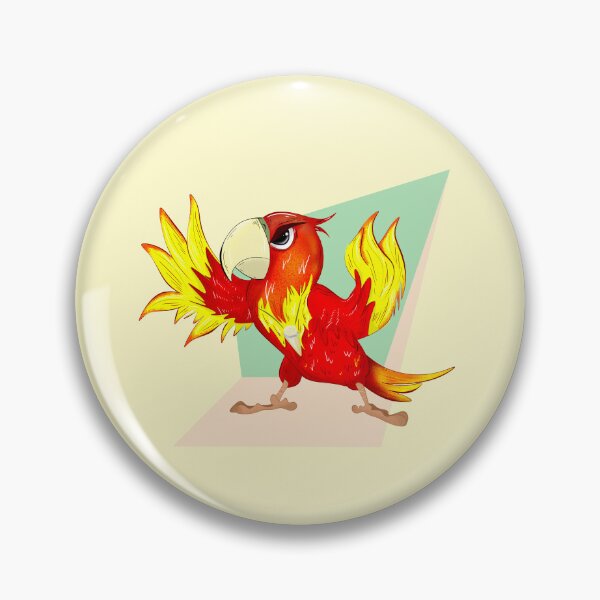 Item preview, Red Parrot Angry designed and sold by Mariia Berezhna.