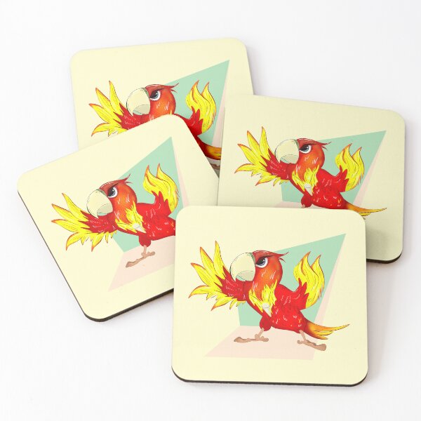 Item preview, Red Parrot Angry designed and sold by Mariia Berezhna.
